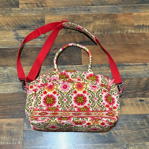 Vera Bradley Handbags - Vera Bradley‎ Metropolitan Folkloric laptop travel weekender bag